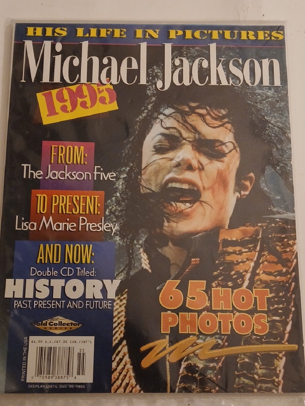 Michael Jackson 1995 HIS LIFE IN PICTURES